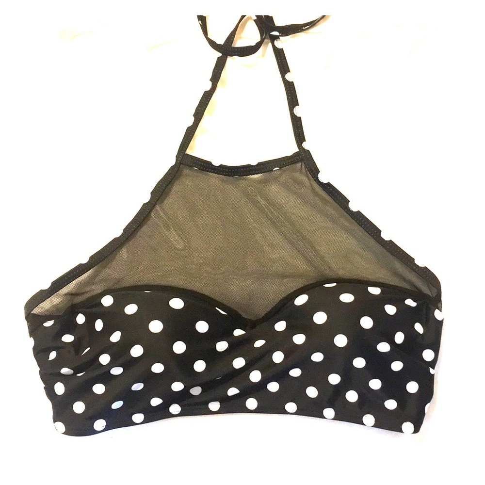 Retro style swim top